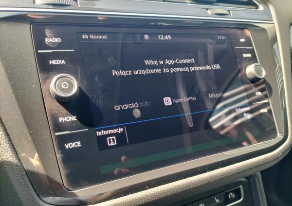 Volkswagen Tiguan Allspace cena 124900 przebieg: 120537, rok produkcji 2019 z Serock małe 562